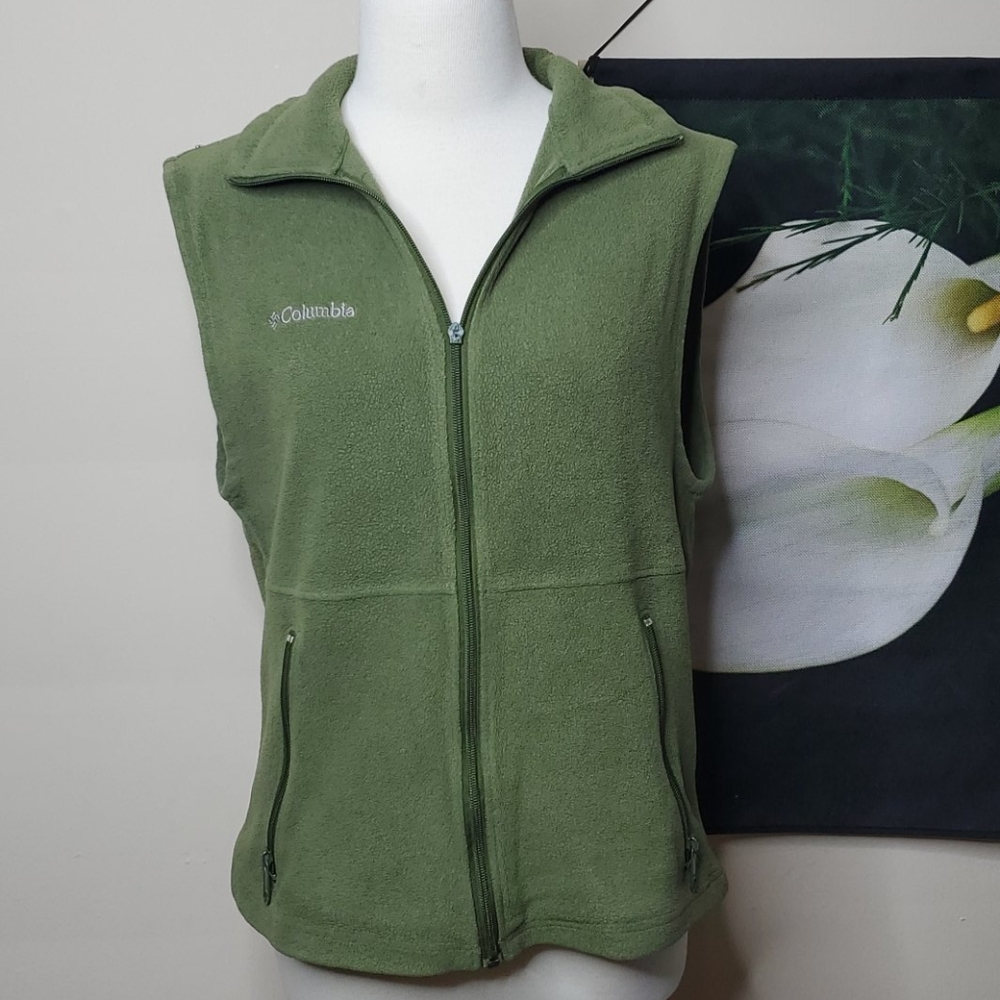 Columbia Full Zip Collared Vest
